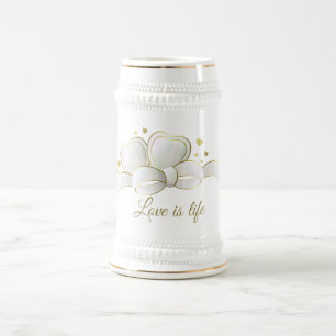 Wedding Stein Bierglas
