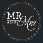 WEDDING STICKERS mr & mrs moderne Typografie schwa<br><div class="desc">Original Design © zum Kat-Massard bei einfach süßem PAPERIE 2013 - - - - - - - - - - - - - - - - - - - - - - - - - - - - - - - - - - - - - - - - -...</div>