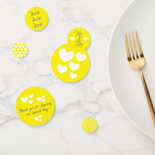 Wedding Table Confetti von dalDesignNZ Konfetti (Gruppe)