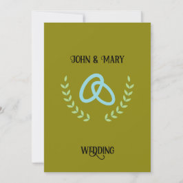 Wedding Tag announcement Einladung