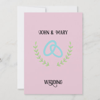 Wedding Tag announcement Einladung