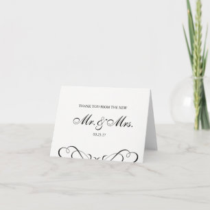 Wedding Thank you Dankeskarte