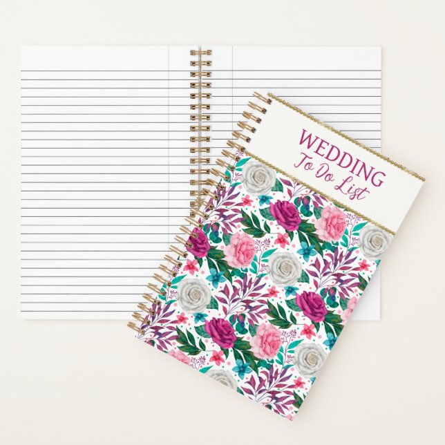 Wedding To Do List Planner Notizbuch (Innen)