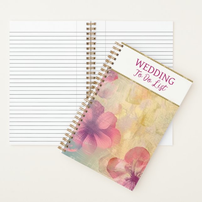 Wedding To Do List Planner Notizbuch (Innen)