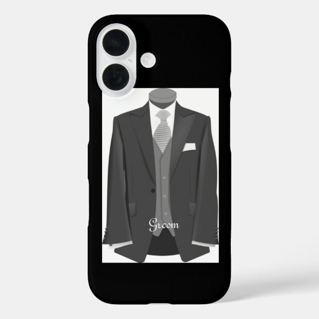 Wedding Tuxedo Groom  Case-Mate iPhone Hülle (Rückseite)