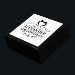 Wedding Tuxedo Krawatte Trauzeuge Geschenkboxen<br><div class="desc">Hochzeitsreise Trauzeuge Tuxedo Krawatte Schwarz-Weiß Geschenkboxen oder Gefallen Box</div>