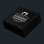 Wedding Tuxedo Krawatte Trauzeuge Schwarze Geschen Erinnerungskiste<br><div class="desc">Hochzeit Trauzeuge Tuxedo Krawatte Schwarze Geschenkboxen oder Gefälligkeitsbox</div>
