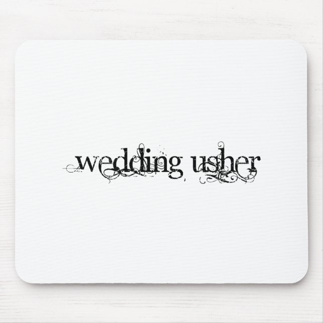 Wedding Usher Mousepad (Vorne)