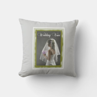 Wedding vows pillow kissen