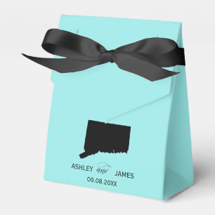 Wedding Welcome to Connecticut Favor Box Staat Map Geschenkschachtel
