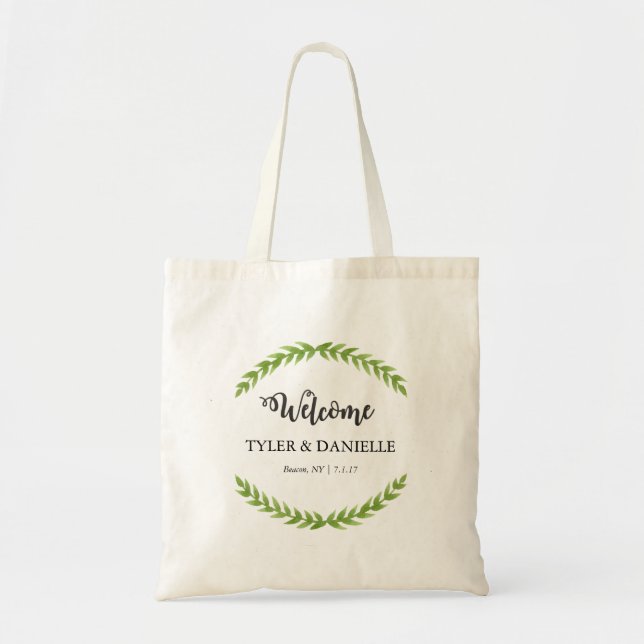 Wedding willkommene Tasche (Vorne)