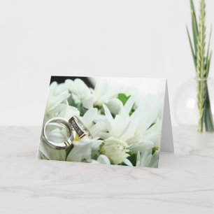 **WEDDING** WISHEN FÜR GEPRÜFTE ERINNERUNGEN KARTE