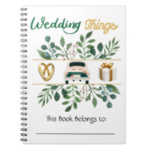 WEDDINGE SPIRALISCHES NOTEBOOK