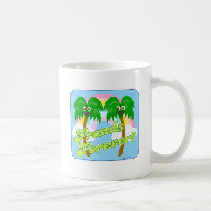 Wedel für immer Lustiger BFF-Slogan Cartoon Tasse