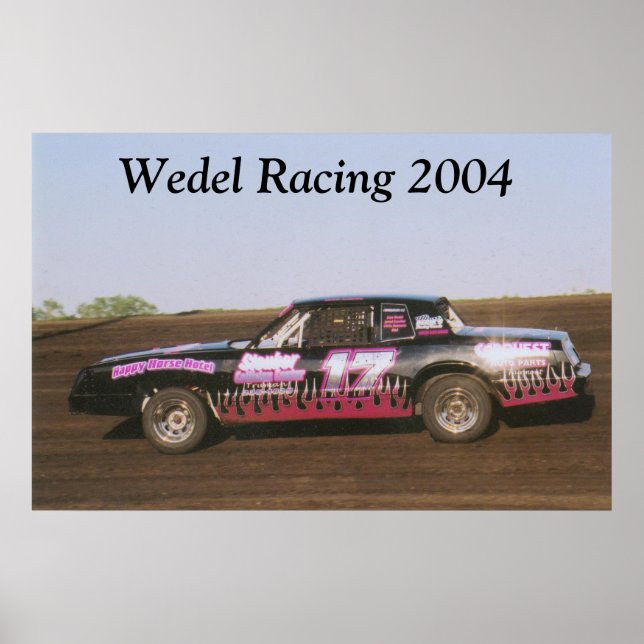 Wedel Racing Poster (Vorne)