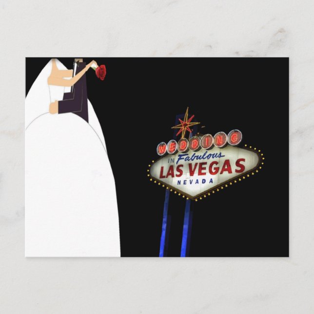 WEDEN in Fabulous Las Vegas Postkarte (Vorderseite)