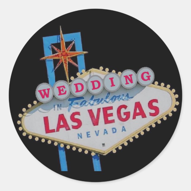 WEDEN in Fabulous Las Vegas Sticker (Vorderseite)