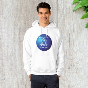 Weder Gott noch Master Anarchie-Symbol Hoodie