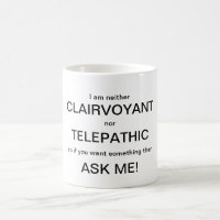 Weder Hellseher noch telepathische Tasse