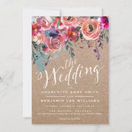 WEDERINVITATION| Eleganter, rustikaler Frühling Einladung