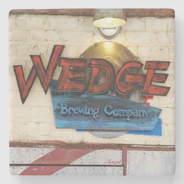 Wedge, Asheville, Wedge Untersetzer (Vorderseite)