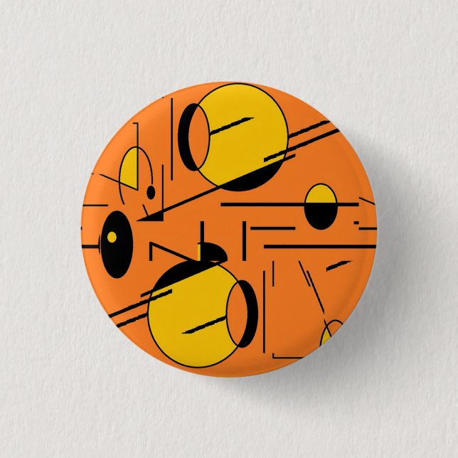 Wedge des Atommonsters - Ken Gage MCM Art Button (Vorderseite)