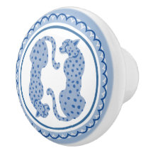 Wedgwood Cheetahs Keramik Drawer Pull