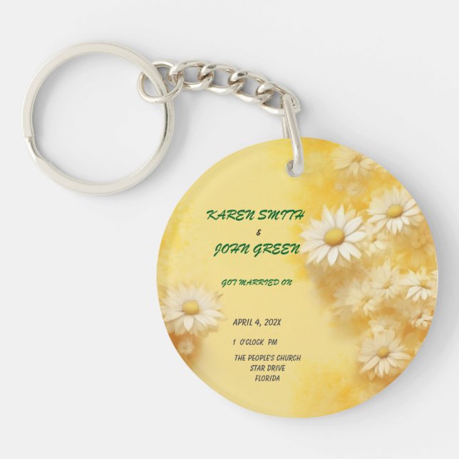 WEDING GIFT - SCHLÜSSELKETTE SCHLÜSSELANHÄNGER (Vorderseite)