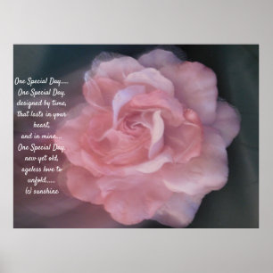 WEDING ROMANTIC POSTER STILE DESIGN