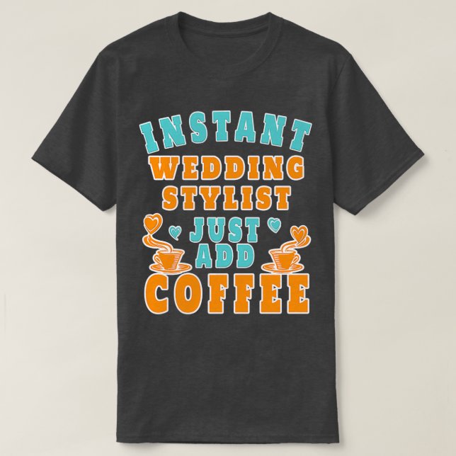 WEDING STYLIS T-Shirt (Design vorne)