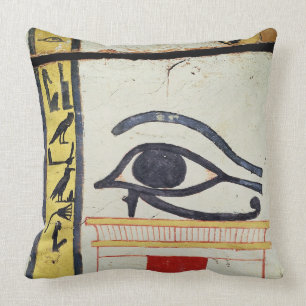 Wedjat Auge, Detail von der Sarkophagsabdeckung Kissen
