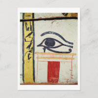 Wedjat Eye, Detail aus dem Sarkophage-Cover t