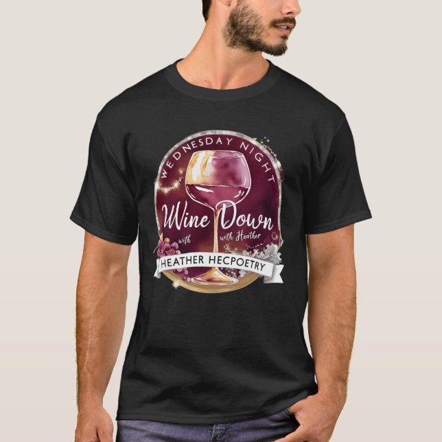 Wednesday Night Wine Down boy T-Shirt (Vorderseite)