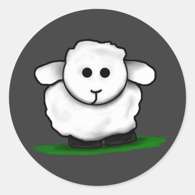 Wee Baa Stickers (Vorderseite)
