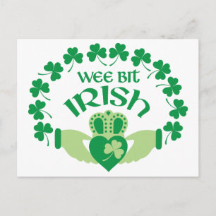 Wee Bit Irish Postkarte