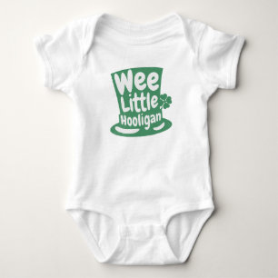 Wee Little Hooligan St. Patrick's Day Baby Strampler