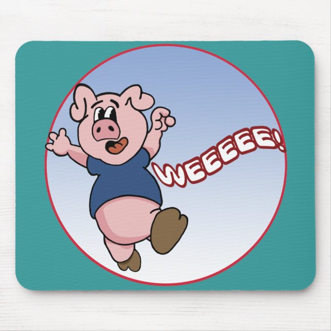Wee Piggy Mousepad (Vorne)