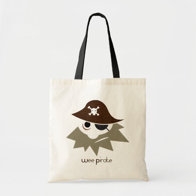 Wee Pirate NIEDLICH Windeln oder Tasche (Vorne)
