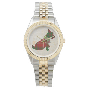 Wee Scottie Dog Merry Ruff! Ruff! eWatch Armbanduhr