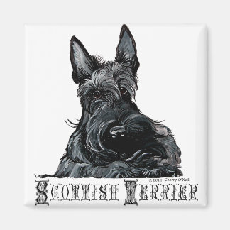 Wee Scottish Terrier Magnet