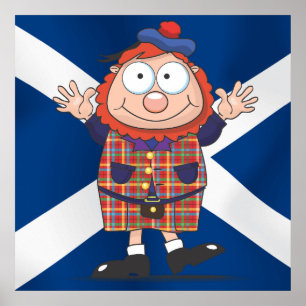 Wee Scottish Typ Poster