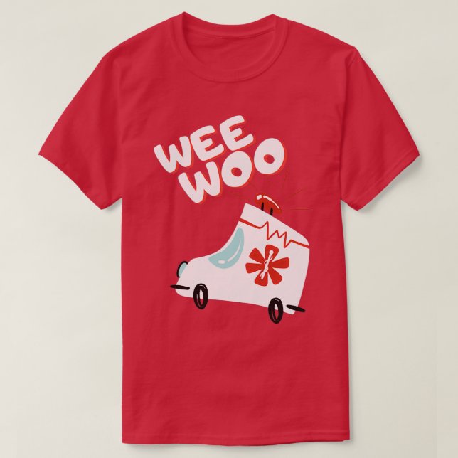 Wee Woo Ambulance T-Shirt (Design vorne)
