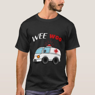 Wee Woo Feuerwehrmann oder Retter T-Shirt