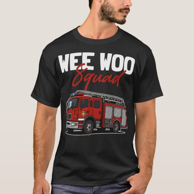 Wee Woo Squad T-Shirt (Vorderseite)