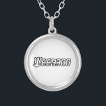 WEEABOO VERSILBERTE KETTE<br><div class="desc">Weeaboo Stolz. Globe Trotters ist auf die Idiosynkratische Bildsprache aus der ganzen Welt spezialisiert. Hier finden Sie einzigartige Grußkarten,  Postkarten,  Poster,  Mousepads und mehr.</div>
