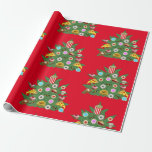 Weed Christmas Tree Personalisiert Geschenkpapier<br><div class="desc">Die Personalisierte Verpackung des Weed Christmas Tree besteht aus einem Weihnachtsbaum aus einer grünen Unkraut-Pflanze, die mit den besten Munchies auf einem roten Hintergrund für die traditionellen rot-grünen Weihnachtsfarben dekoriert ist. Ihr seid willkommen. Sie können diesen jungen Weihnachtsbaum personalisieren, indem Sie Ihren eigenen Text und Bilder hinzufügen und den Hintergrund...</div>