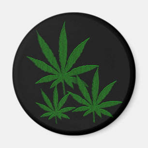 Weed Leaf Magnet