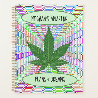 Weed Leaf Munchies Personalisiert Planer