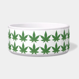 Weed Leaf Personalisiert Napf
