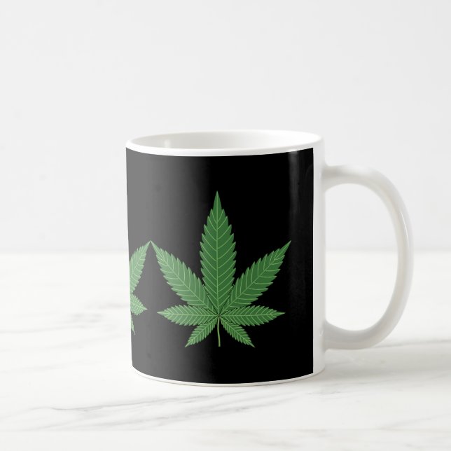 Weed Leaf Tasse (Rechts)
